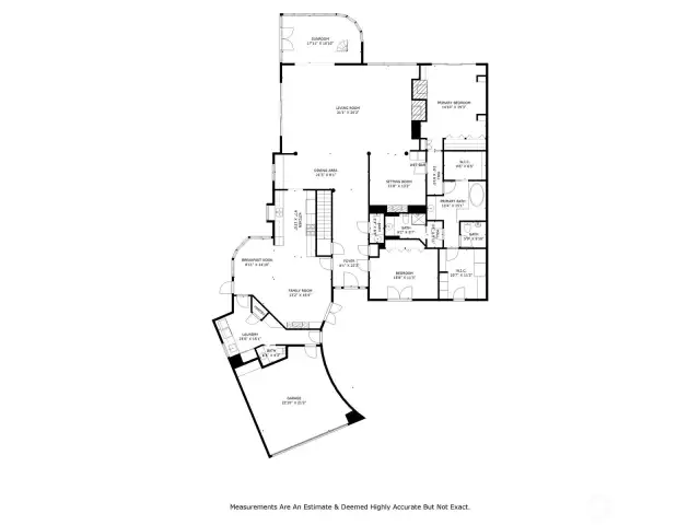 Main Level Floor Plan