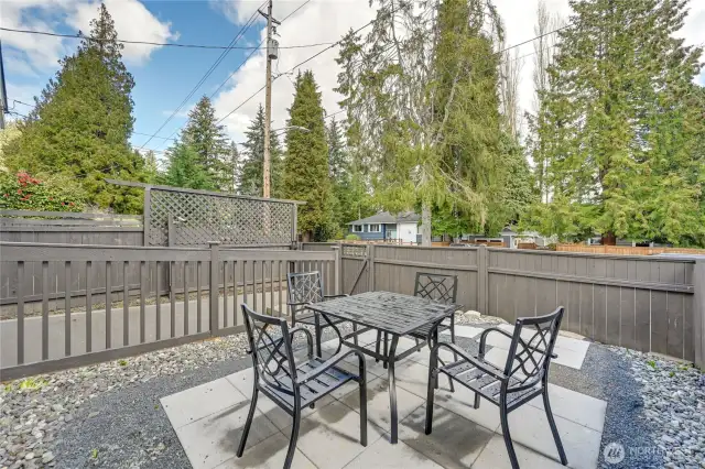 Unit B - Patio