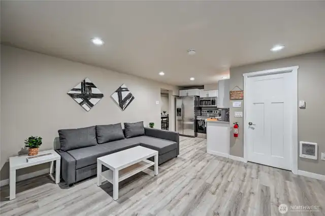 Unit B - Living Room