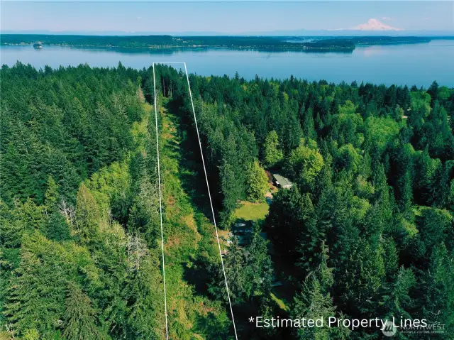 Estimated Property Lines - Not Guaranteed to be accurate.