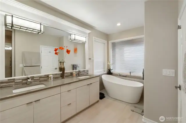 Beautifully remodeled primary bath