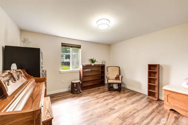 Downstairs bedroom
