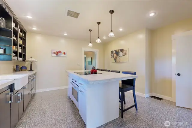 Deep basin sink