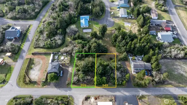 949 & 955 Tonquin Ave SW - Side by side lots