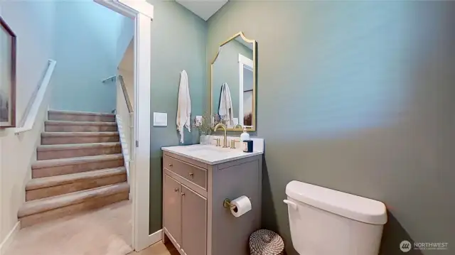 Half bath on main level