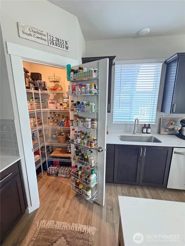 Walk-in pantry