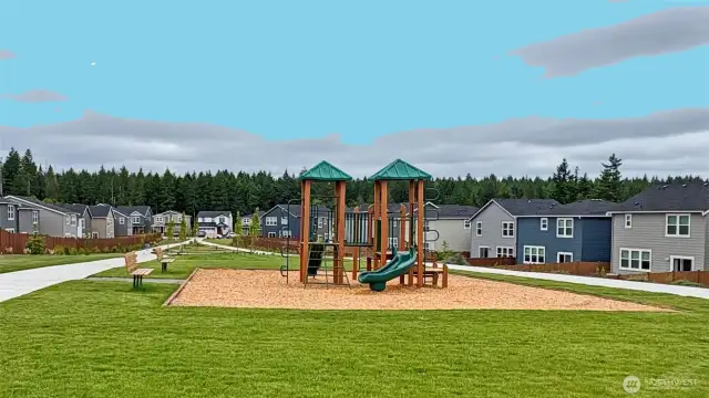 Neighborhood park & trails (paved & unpaved trails)