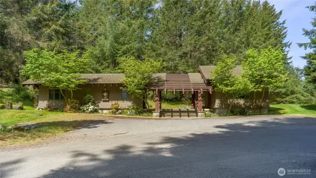 Eagle Lake Community Building.
