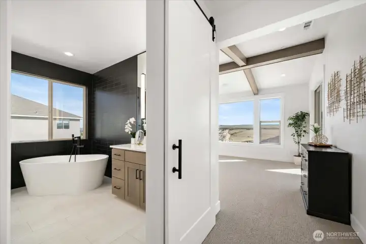 Primary retreat with ensuite!