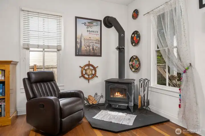 New wood stove perfect place to gather for cold evenings