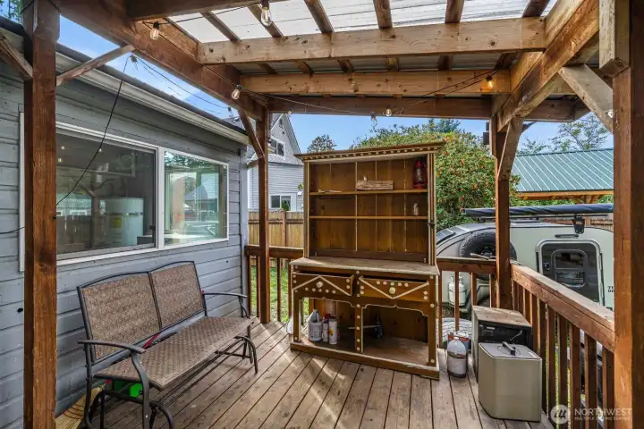 Covered deck