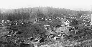 A larger slice into the past- back when Ravensdale Way was main street