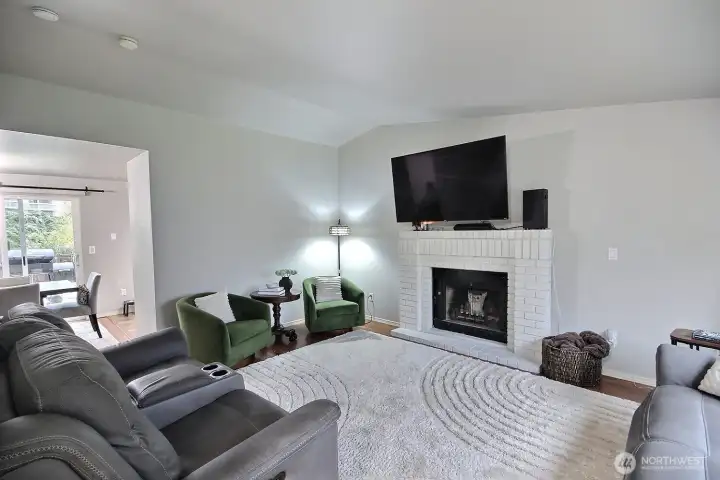 Enjoy a warm night in front of the fire!