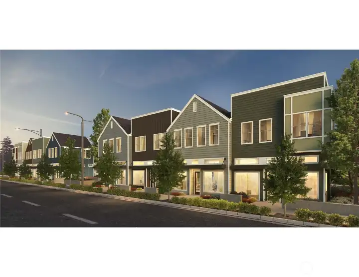 Rendering of Unit Y plan