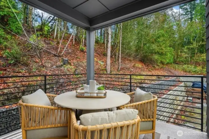 Covered Balcony off Great Room