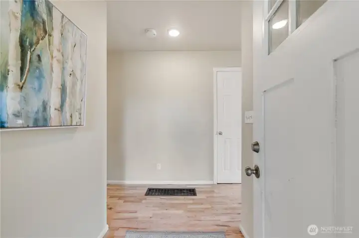 Entry into the home