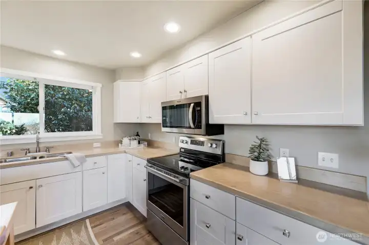Recently remodeled kitchen