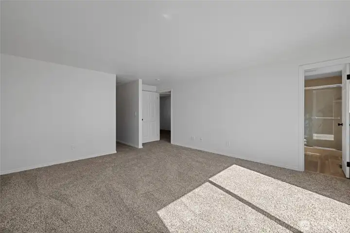 Enjoy this huge primary bedroom