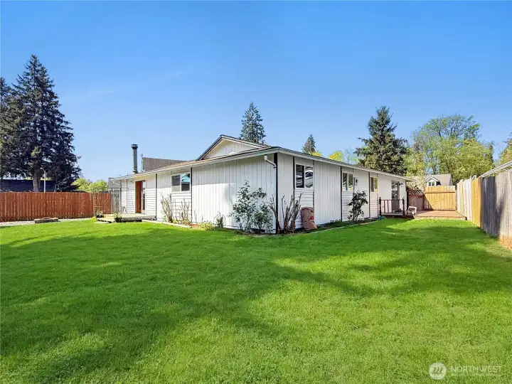 Plenty of room for entertaining yet low maintenance