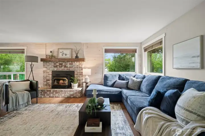 Accent Shiplap Wall