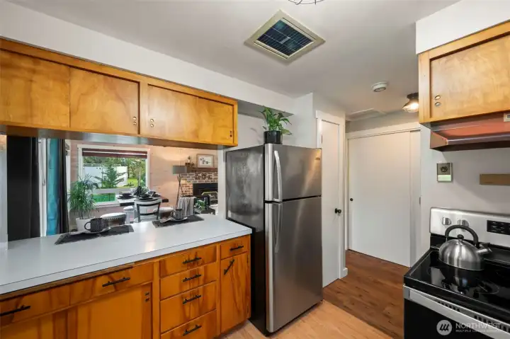 Stainless Appliances and Electric Range