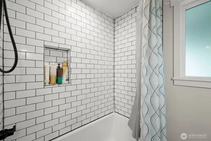 Tiled Shower / Bath