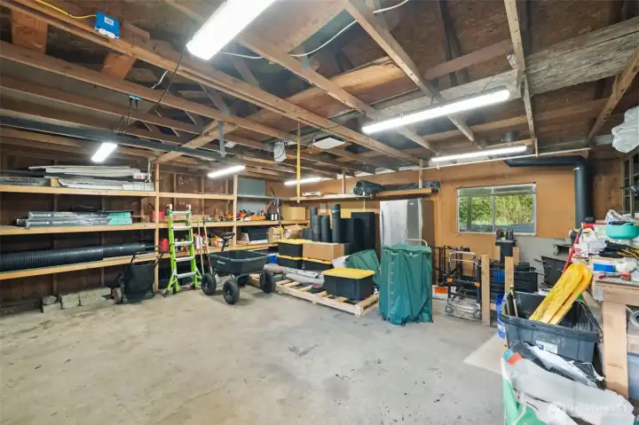 Garage and Shop, Room for Your Tools