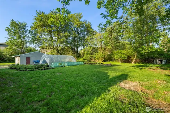 Spacious Yard, Perfect for the Gardner of the Home