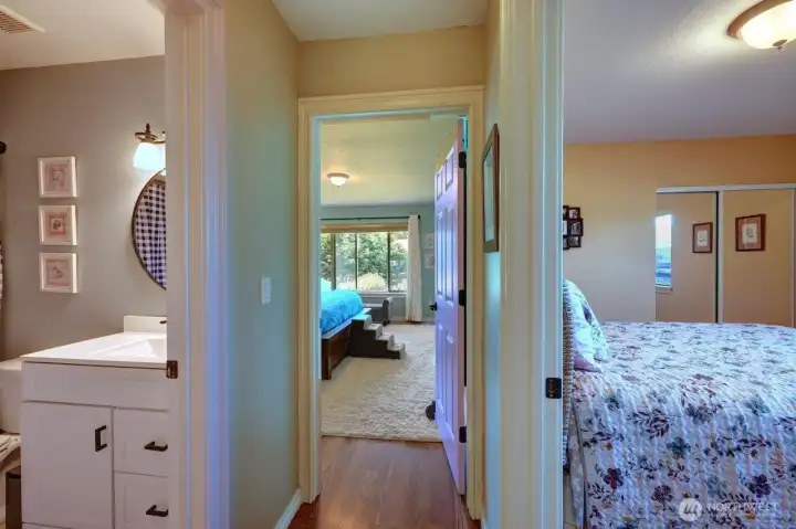 Hall leading to Primary