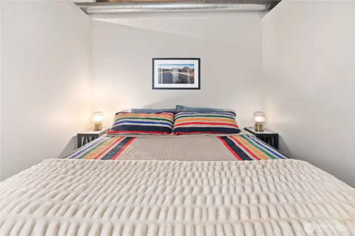 Another view of the peaceful bedroom retreat. Another view of the peaceful bedroom retreat.