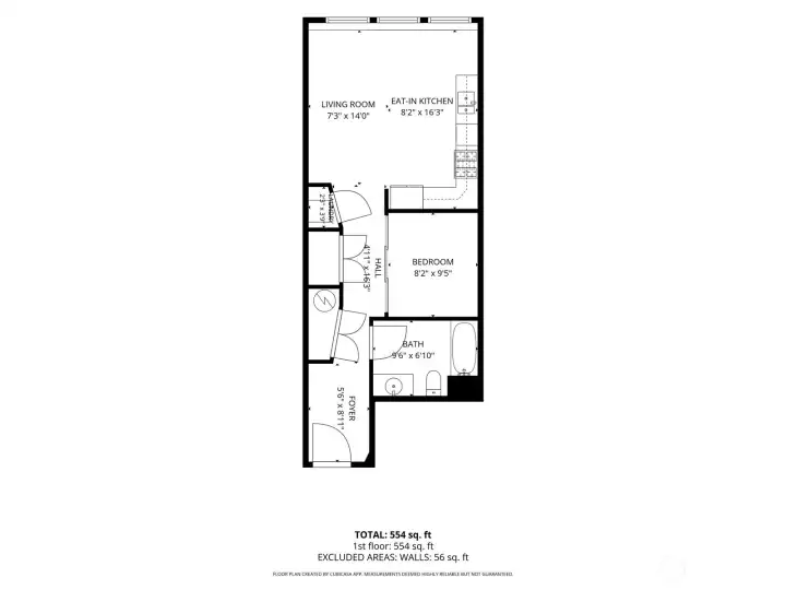 Floor plan with room dimensions. Floor plan with room dimensions.