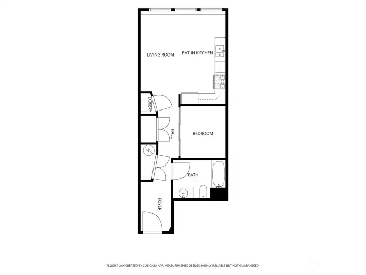 Floor plan without room dimensions. Floor plan without room dimensions.