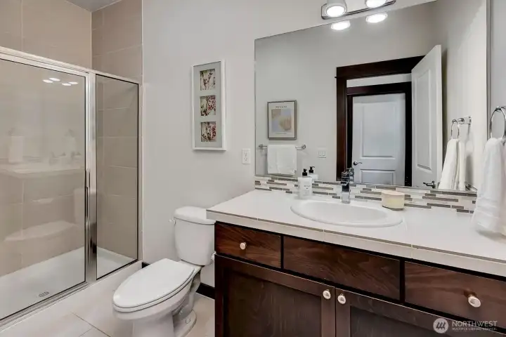 Main level bath with Shower Main level bath with Shower