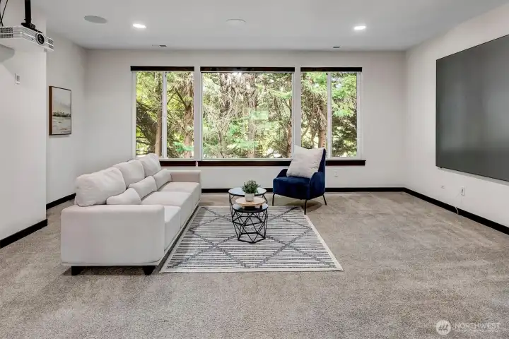 Large Media room Large Media room