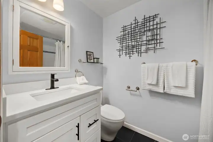 Hallway Bathroom