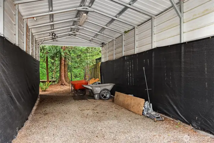 Covered Car/Boat Storage