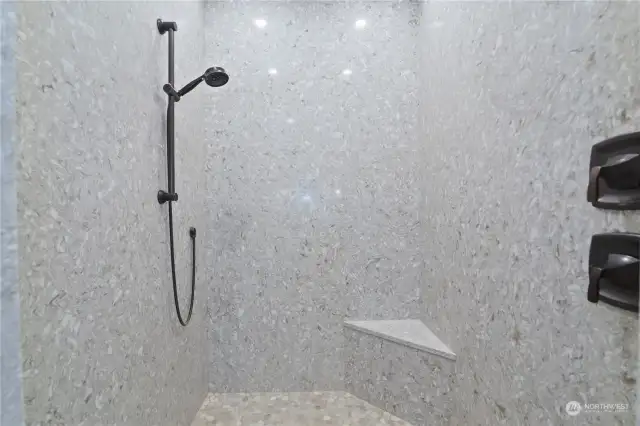 Walk in shower