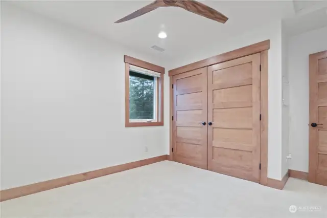 Upstairs bedroom closet