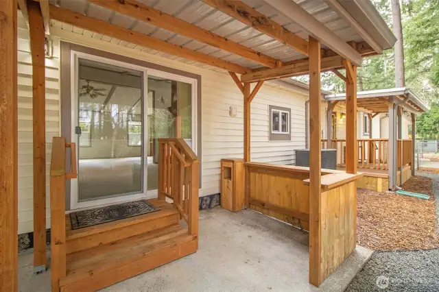 Covered Back Patio