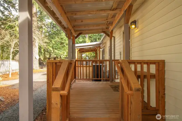 Covered Back Porch