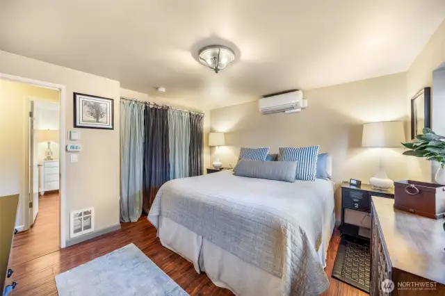 Primary bedroom (upstairs)