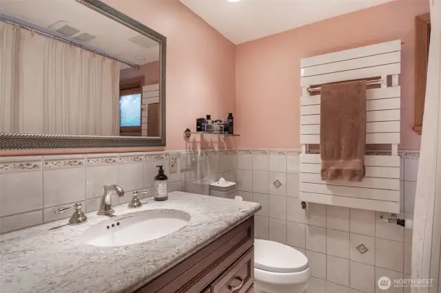 Full bath in MIL section