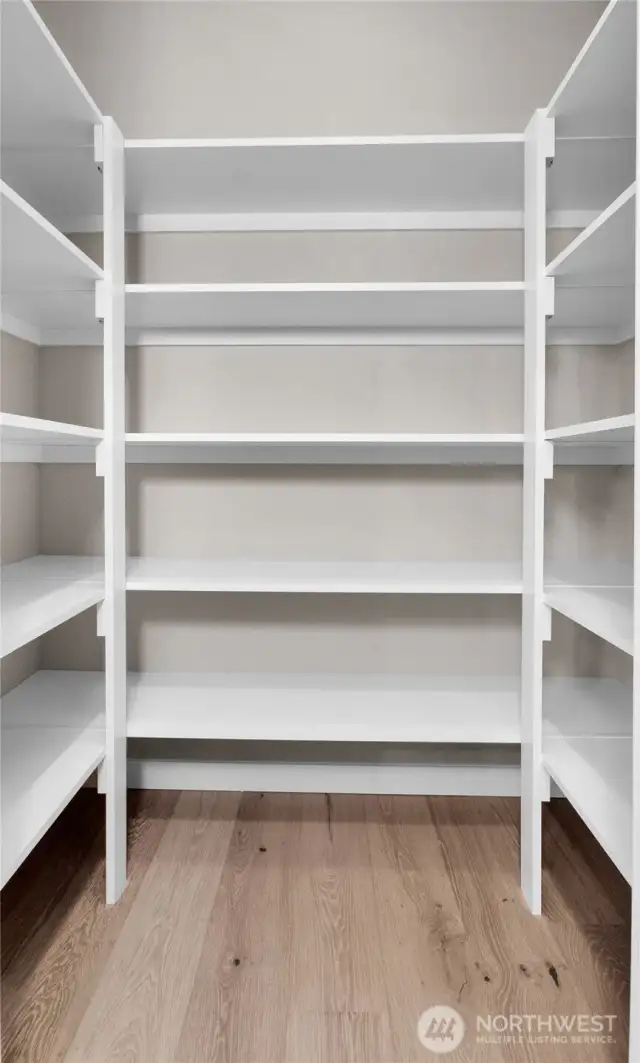 large walk-in pantry