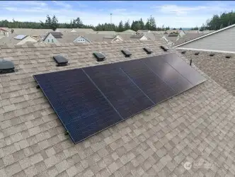 Solar panels included