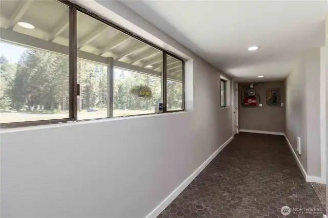 Separate Entrance into Basement of Main Home