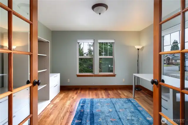 office in front of house