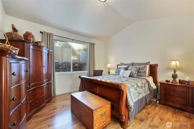 Primary ensuite located at back of home.