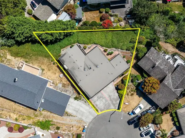 Lot Dimensions. Low maintenance 8100 sq ft lot.