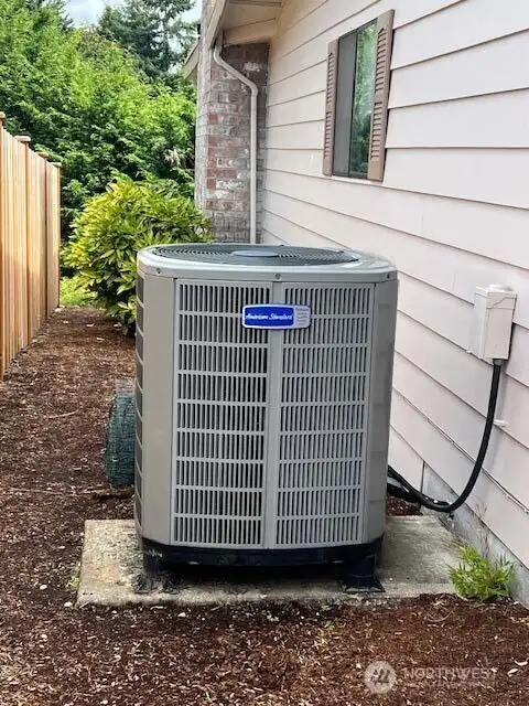 Heat Pump provides A/C!