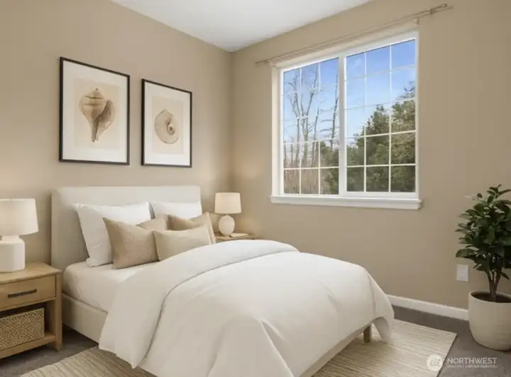 Bedroom #2   *virtually staged*
